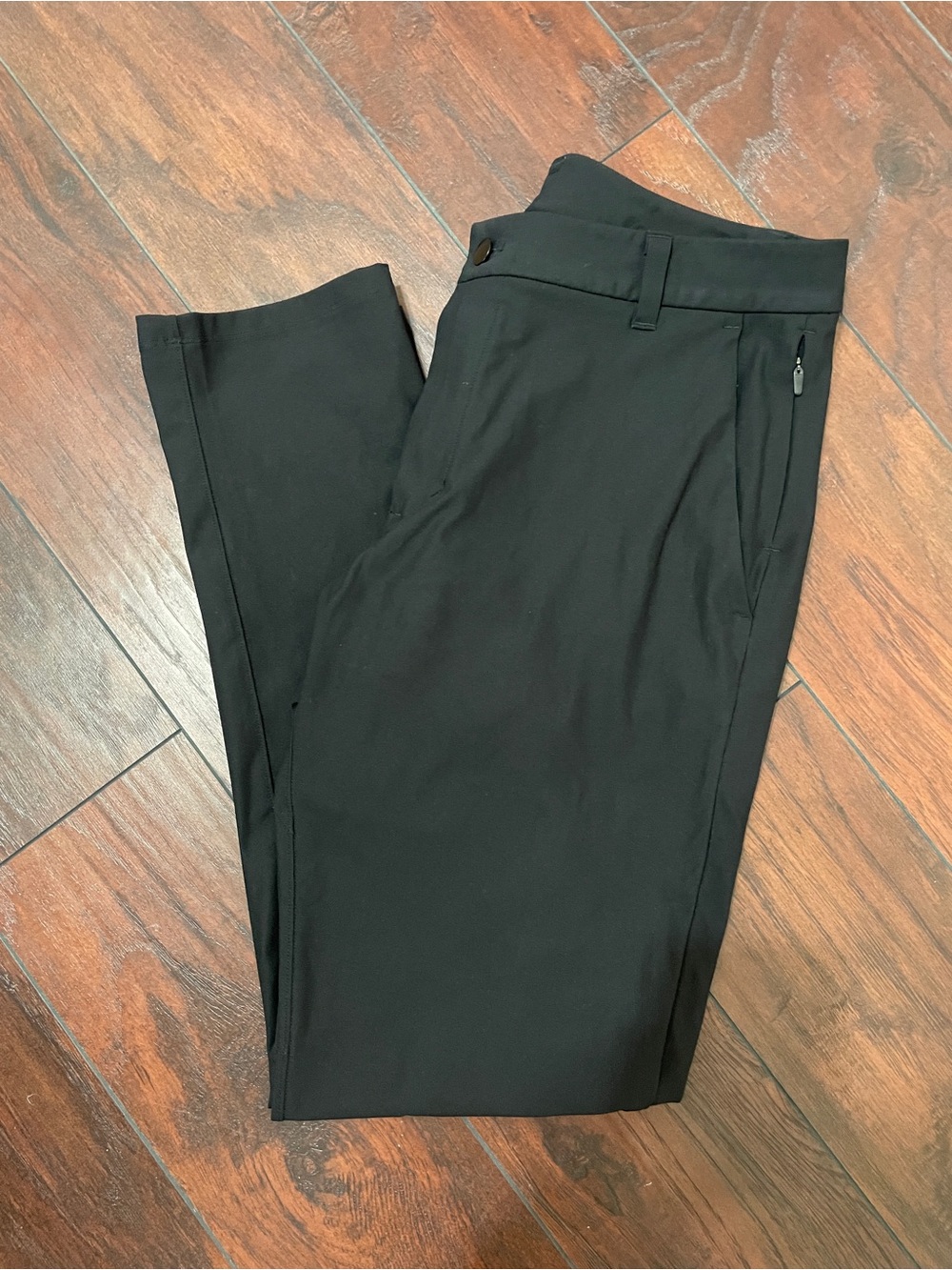 lululemon athletica Men's Black Slim Dress Pants